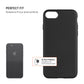TPU gélový kryt FIXED ReStory pre Apple iPhone 7/8/SE (2020/2022), čierny