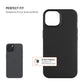 TPU gélový kryt FIXED ReStory pre Apple iPhone 15, čierny