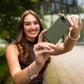 TPU gélový kryt FIXED ReStory pre Apple iPhone 15, zelený