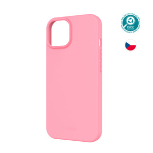 TPU gélový kryt FIXED ReStory pre Apple iPhone 15, ružový