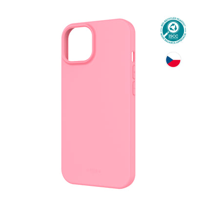 TPU żelowa osłona FIXED ReStory dla Apple iPhone 15, różowa