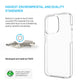 FIXED ReStory AntiUV TPU Back Cover for Apple iPhone 15 Pro, clear