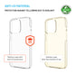 FIXED ReStory AntiUV TPU Back Cover for Apple iPhone 15 Pro, clear