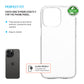 FIXED ReStory AntiUV TPU-Gelhülle für Apple iPhone 15 Pro Max, klar