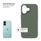 TPU gelový kryt FIXED ReStory pro Apple iPhone 16, zelený