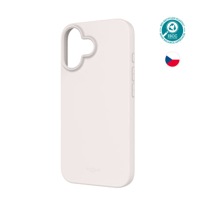 TPU żelowa osłona FIXED ReStory dla Apple iPhone 16, szara
