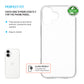 TPU gélový kryt FIXED ReStory AntiUV pre Apple iPhone 16 Plus, číry