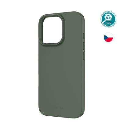 TPU żelowa osłonaFIXEDReStory dla Apple iPhone 16 Pro, zielona