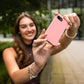 TPU żelowa osłona FIXED ReStory dla Apple iPhone 16 Pro, różowa