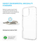 FIXED ReStory AntiUV TPU-Gelhülle für Apple iPhone 16 Pro Max, klar