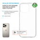 FIXED ReStory Pokrowiec żelowy TPU dla Apple iPhone 16 Pro Max, przezroczysty