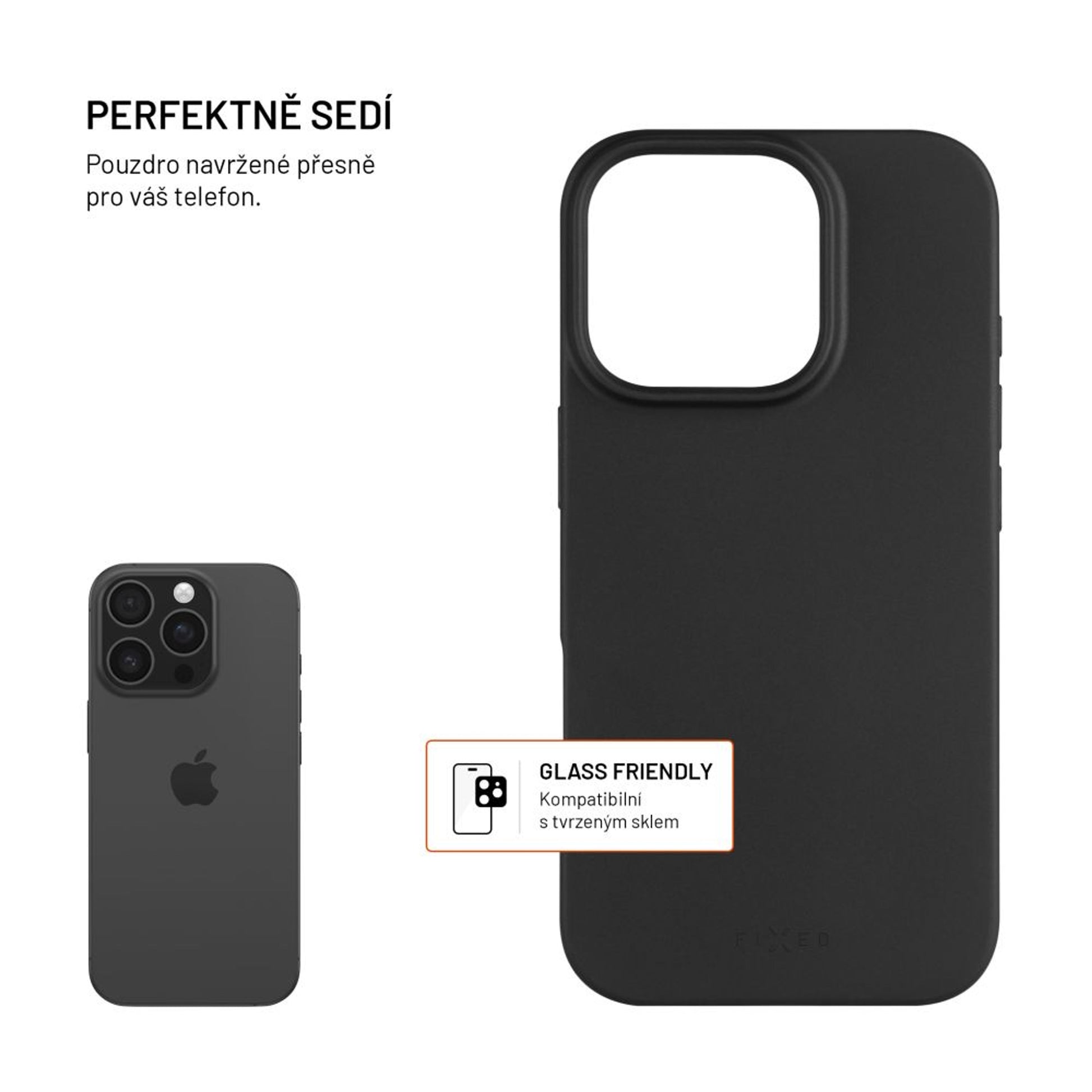 TPU gelový kryt FIXED ReStory pro Samsung Galaxy A17 4G/5G, černý - FIXED