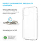 TPU gélový kryt FIXED ReStory AntiUV pre Apple iPhone 12/12 Pro, číry