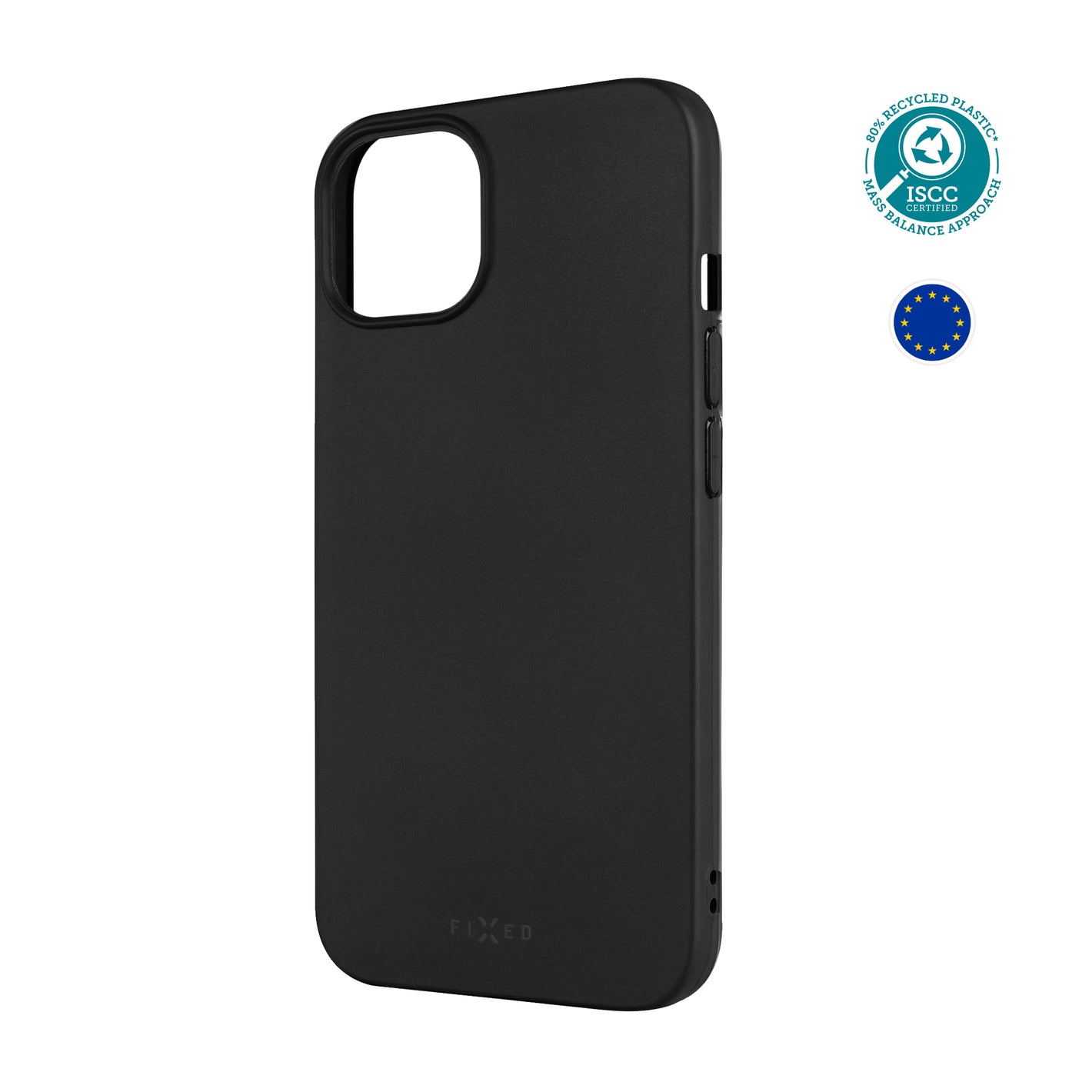 TPU gélový kryt FIXED ReStory pre Apple iPhone 13, čierny