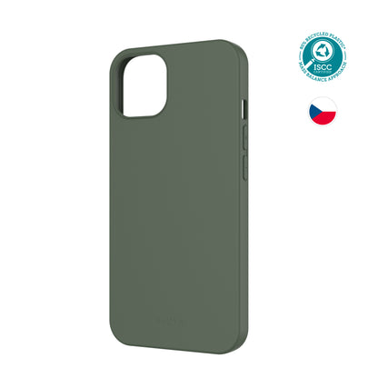 TPU żelowa osłonaFIXEDReStory dla Apple iPhone 13, zielona
