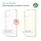 TPU gélový kryt FIXED ReStory AntiUV pre Apple iPhone 14, číry
