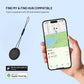 Smart tracker FIXED Tag Dual s podporou Find My a Find Hub, čierny