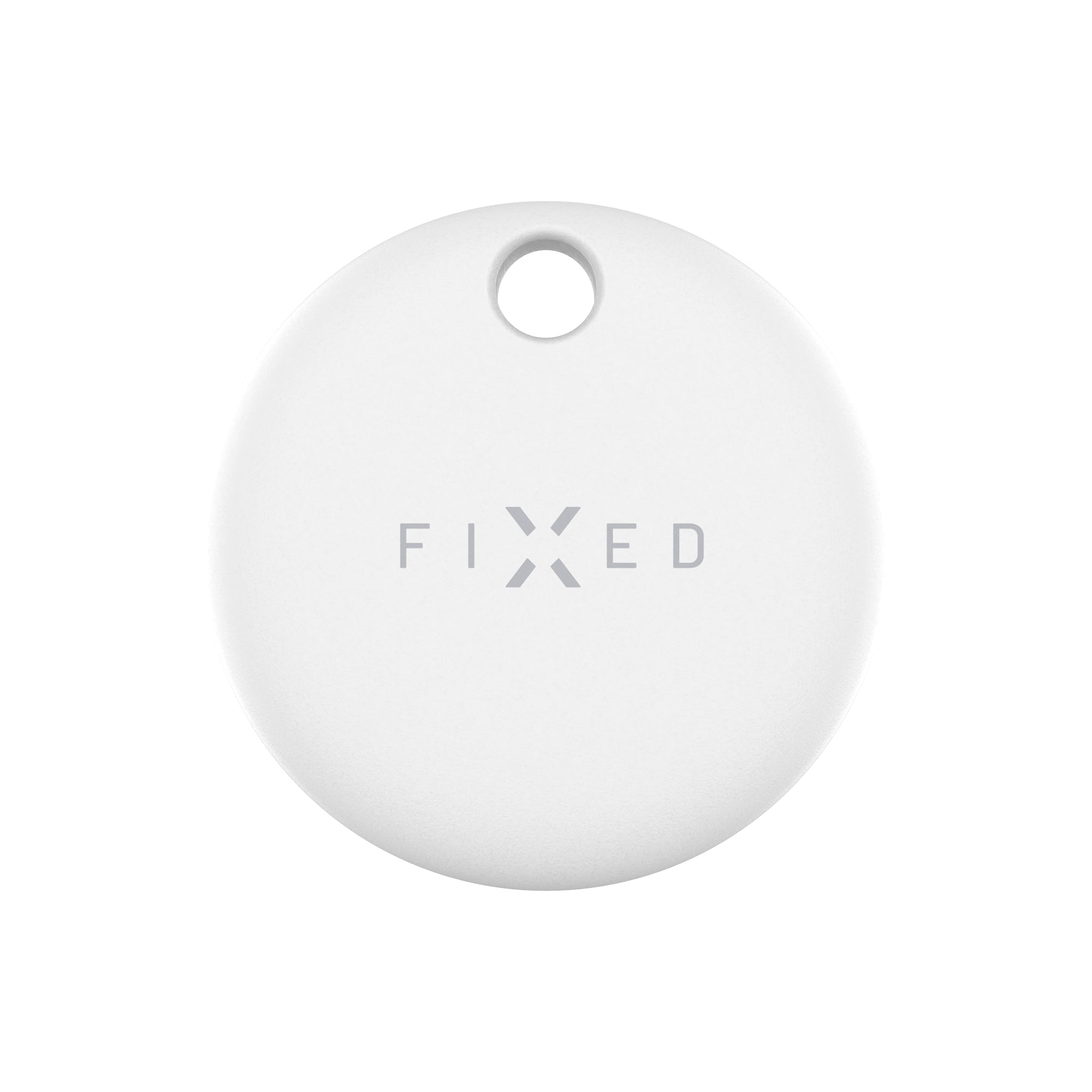 Smart tracker FIXED Tag Dual s podporou Find My a Find Hub, bílý