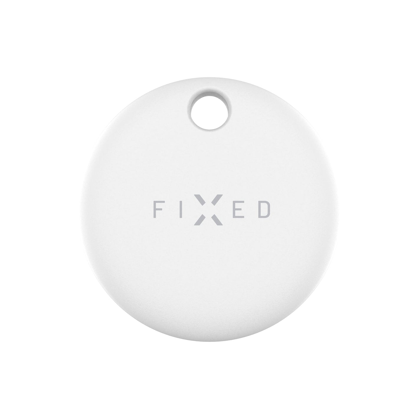 Smart tracker FIXED Tag Dual s podporou Find My a Find Hub, bílý