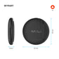 Smart tracker FIXED LiTag z obsługą Find My i Find Hub, czarny