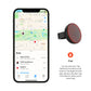 Smart tracker FIXED Tag Reflector s podporou Find My, černý