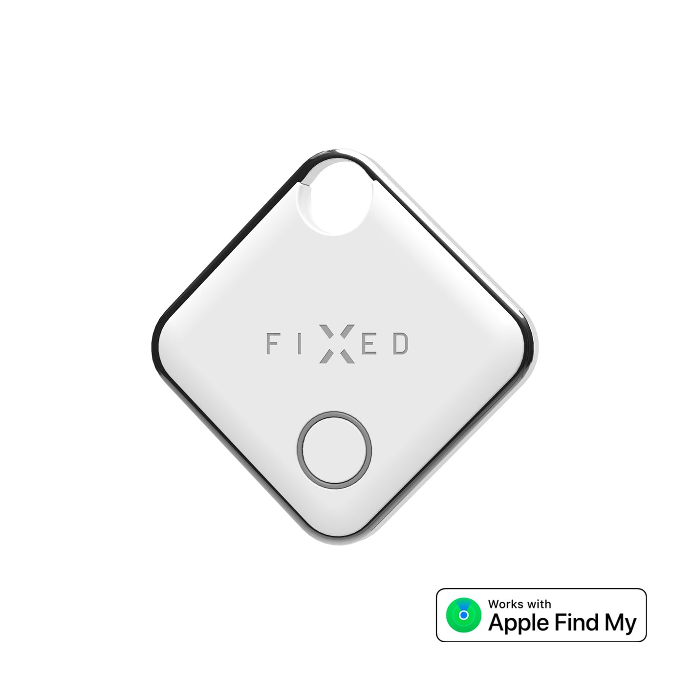 FIXED Tag with Find My support, white