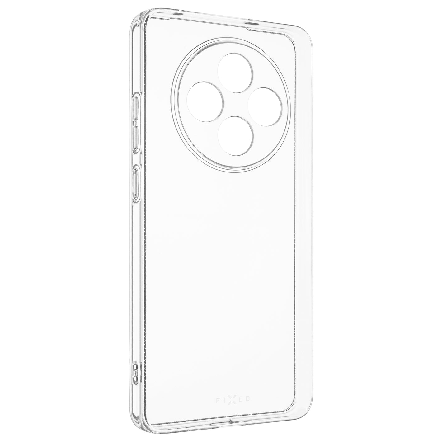 FIXED Story Osłona żelowa TPU AntiUV dla OPPO Reno12 F 5G, przezroczysta