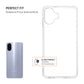 FIXED Story AntiUV TPU Back Cover for Samsung Galaxy A07, clear