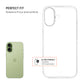 FIXED Story Slim TPU Back Cover for Apple iPhone 17, clear