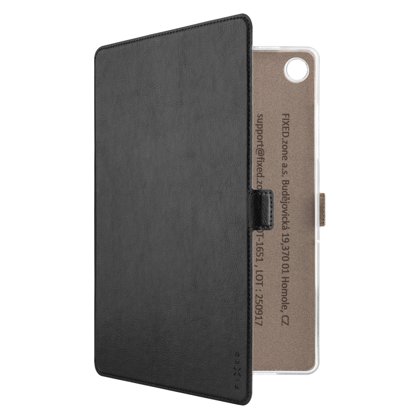 Pouzdro se stojánkem FIXED Topic Tab pro Samsung Galaxy Tab A11+/A9+, černé