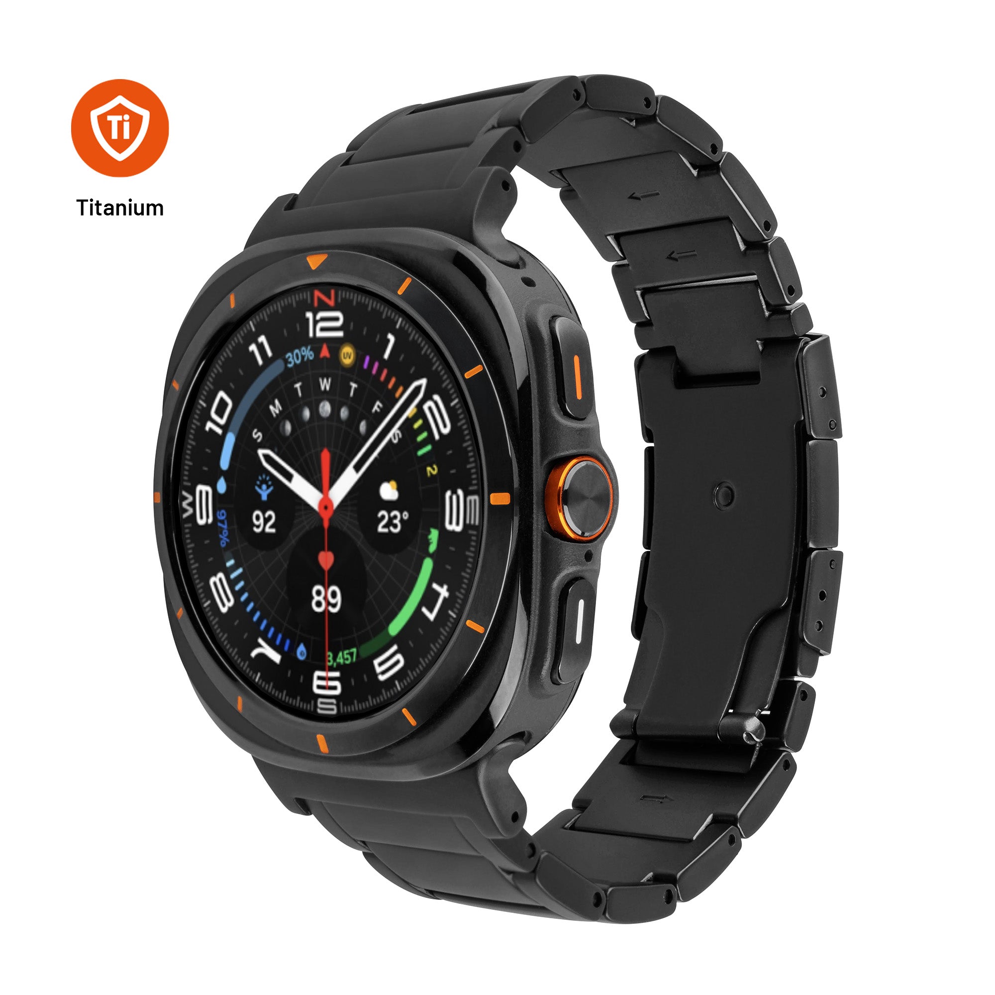 Titanový řemínek FIXED Titanium Strap pro smartwatch Samsung Galaxy Wa
