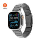 Tytanowy pasekFIXEDTitanium Pasek do zegarka Apple Watch 44/45/46/49 mm, naturalny tytan