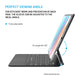 Pouzdro s bezdrátovou klávesnicí FIXED Typee pro Apple iPad 10,9" (2022)/iPad 11" (2025), CZ, černé