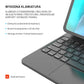 Etui z klawiaturą bezprzewodową FIXED Typee do Apple iPad Pro 12,9" (2018-2022)/iPad Pro 13"/iPad Air 13", CZ, czarne