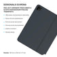 Etui z klawiaturą bezprzewodową FIXED Typee do Apple iPad Pro 12,9" (2018-2022)/iPad Pro 13"/iPad Air 13", CZ, czarne