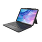 FIXED Typee Enduro USB-C Tastaturhülle für Apple iPad Pro 11" (2018–2022)/iPad Air (2020–2025), CZ, Schwarz