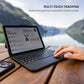 FIXED Typee Enduro USB-C Tastaturhülle für Apple iPad Pro 11" (2018–2022)/iPad Air (2020–2025), CZ, Schwarz