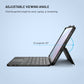 FIXED Typee Enduro USB-C Tastaturhülle für Apple iPad Pro 11" (2018–2022)/iPad Air (2020–2025), CZ, Schwarz