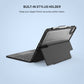 FIXED Typee Enduro USB-C Tastaturhülle für Apple iPad Pro 11" (2018–2022)/iPad Air (2020–2025), CZ, Schwarz