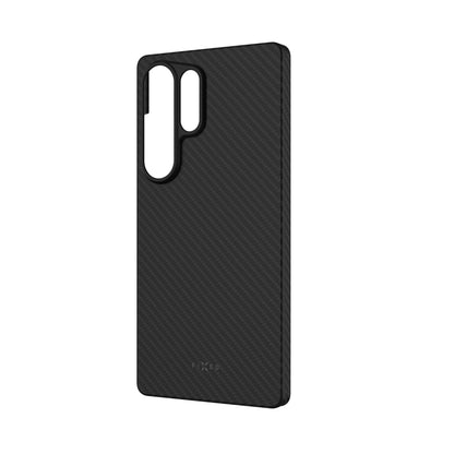 Aramidový zadný kryt FIXED MagVelar s podporou Magsafe pre Samsung Galaxy S25 Ultra, čierny