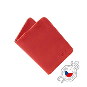 Leather wallet FIXED Wallet XL, red