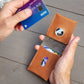 FIXED Wallet für Airtag, braun