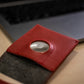 FIXED Wallet für Airtag, rot