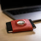FIXED Tiny Wallet für Airtag, rot