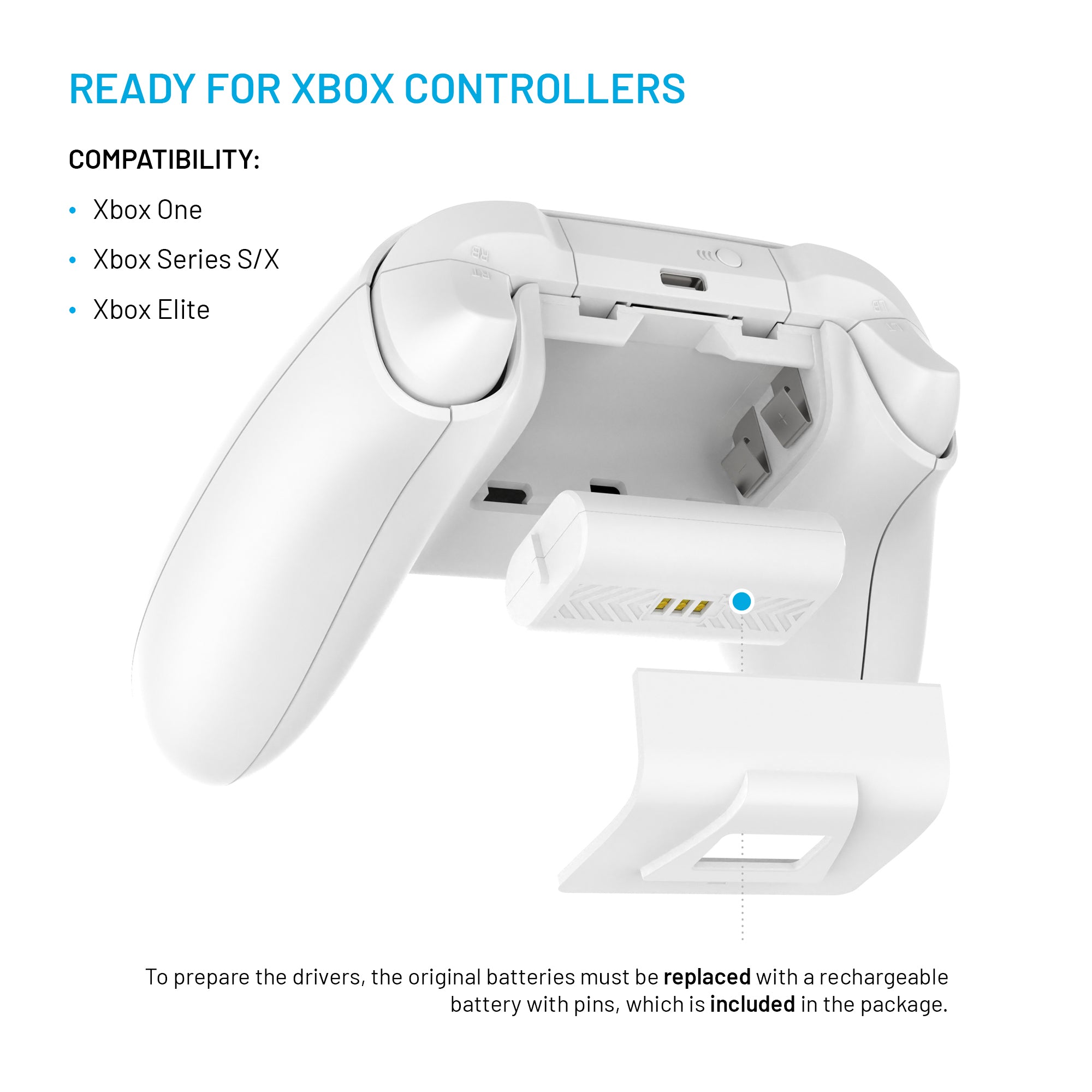 Station De Chargement Double Raptor Pour Manettes Xbox Series X/S Et Xbox One - Charge Rapide & Rangement CSX200