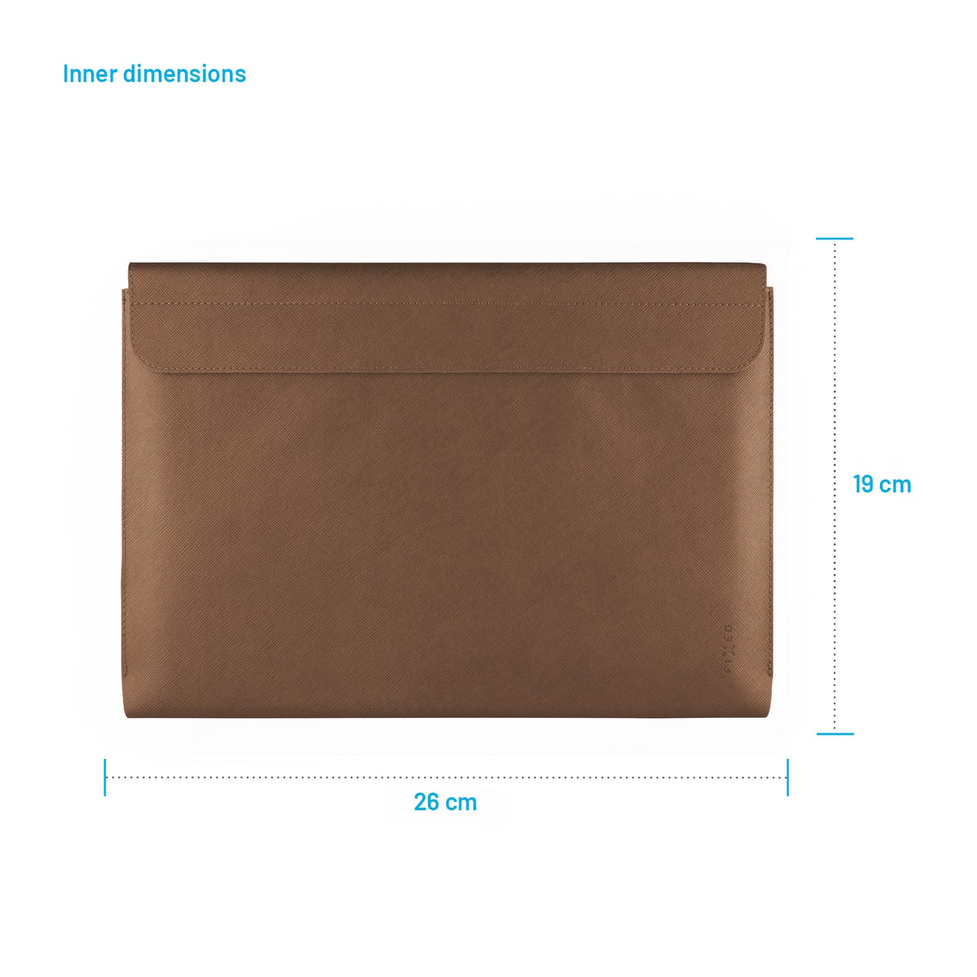 FIXED York für Tablets bis 11", Kaffee