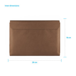 Pouzdro FIXED York pro tablety o úhlopříčce do 11", kávové