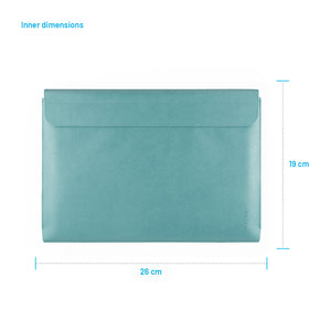 Pouzdro FIXED York pro tablety o úhlopříčce do 11", světle tyrkysové