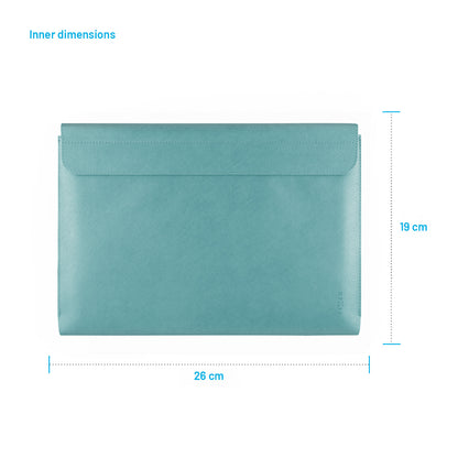 Pouzdro FIXED York pro tablety o úhlopříčce do 11", světle tyrkysové