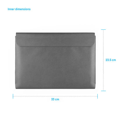 Pouzdro FIXED York pro notebooky o úhlopříčce do 13", šedé